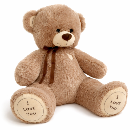 Игрушка Мишка огромный 135-150 см. арт.84255 бежевый