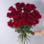 Букет из 25 Красных роз 60 см арт. 7305