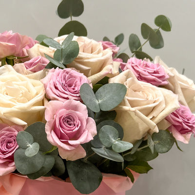 Коробка с розами "Дольче вита" N 45003